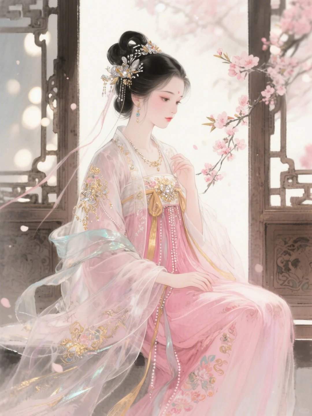 晓看天色暮看云 ，行也思君，坐也思君