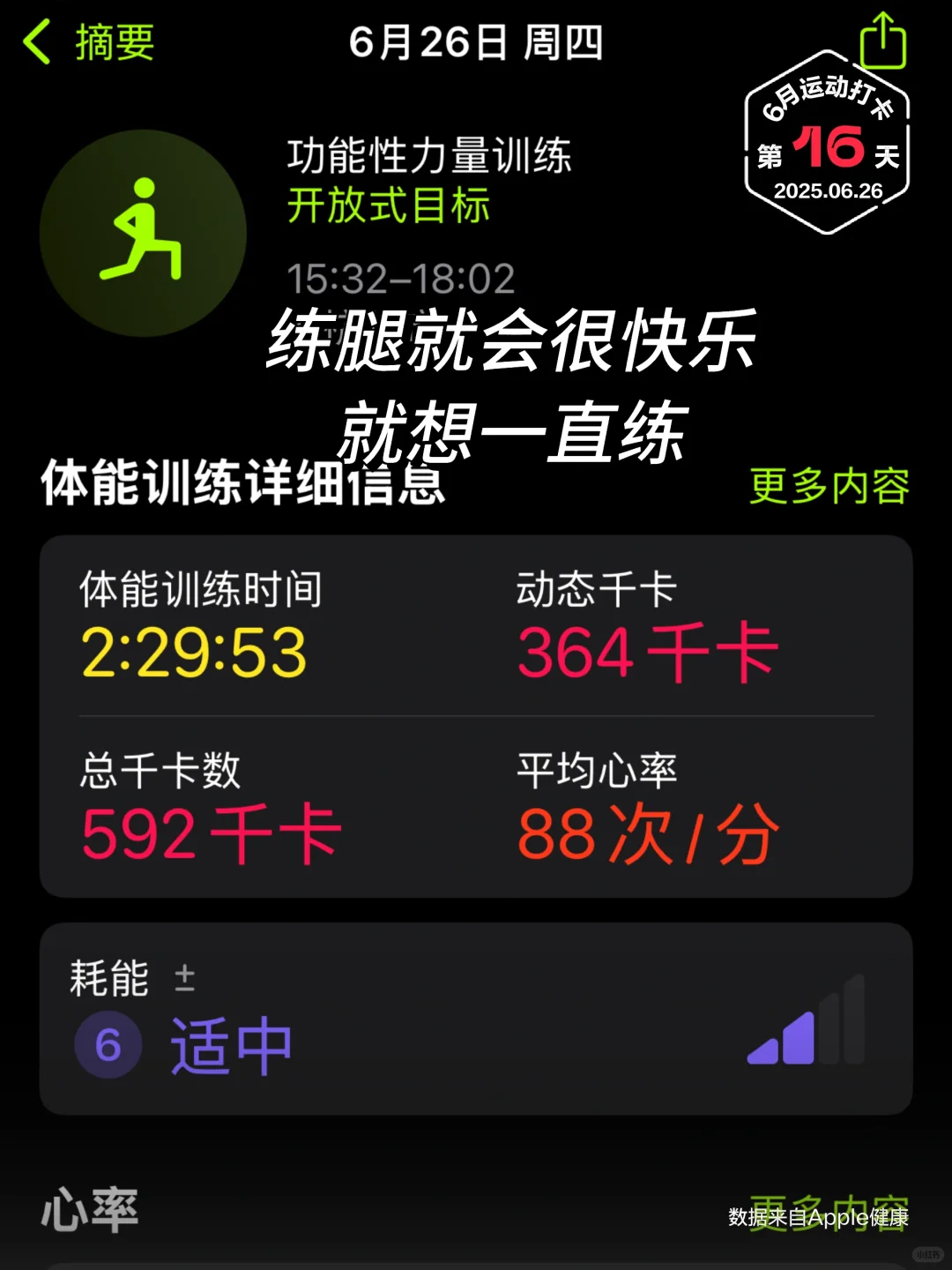 成为刻板印象里只爱练腿的女人，明天就练肩