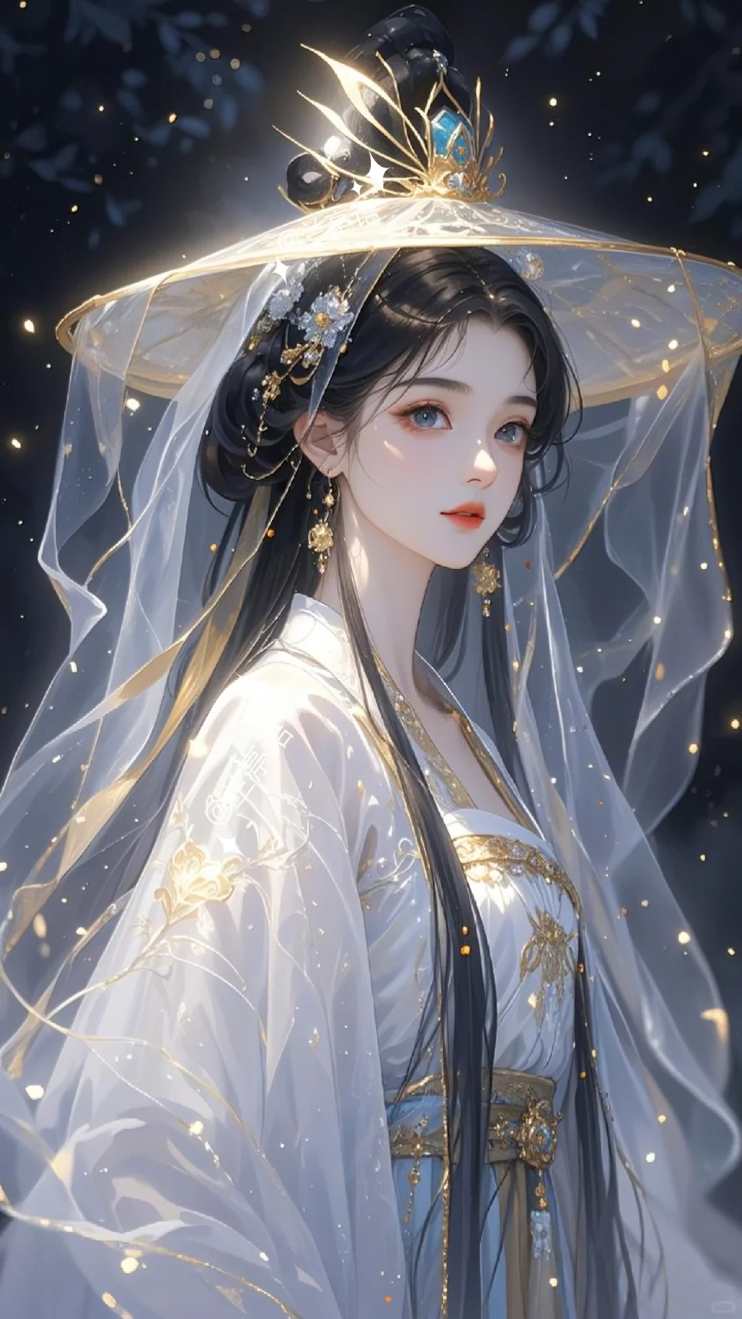 暗夜流光中✨ 她似一朵不染尘埃的雪莲