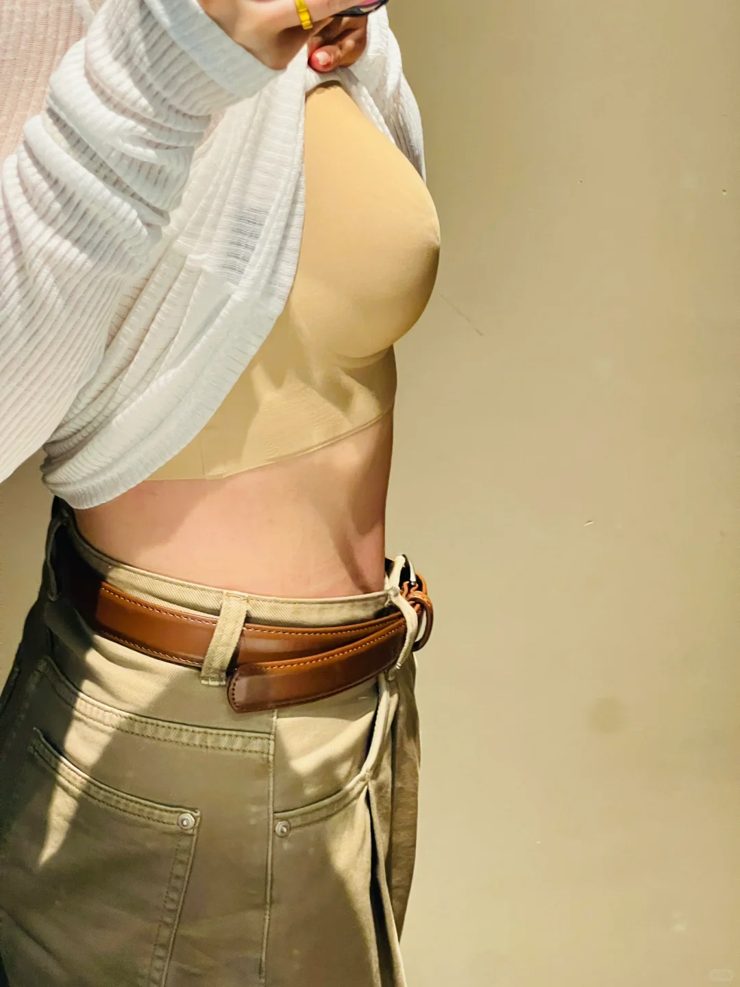 好明媚呀～🐻大胸隐形防垂bra！！