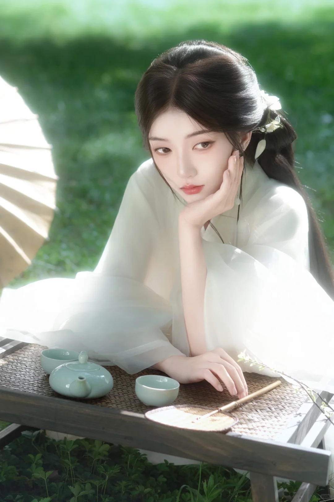 这种仙女氛围真的爱了～白月光