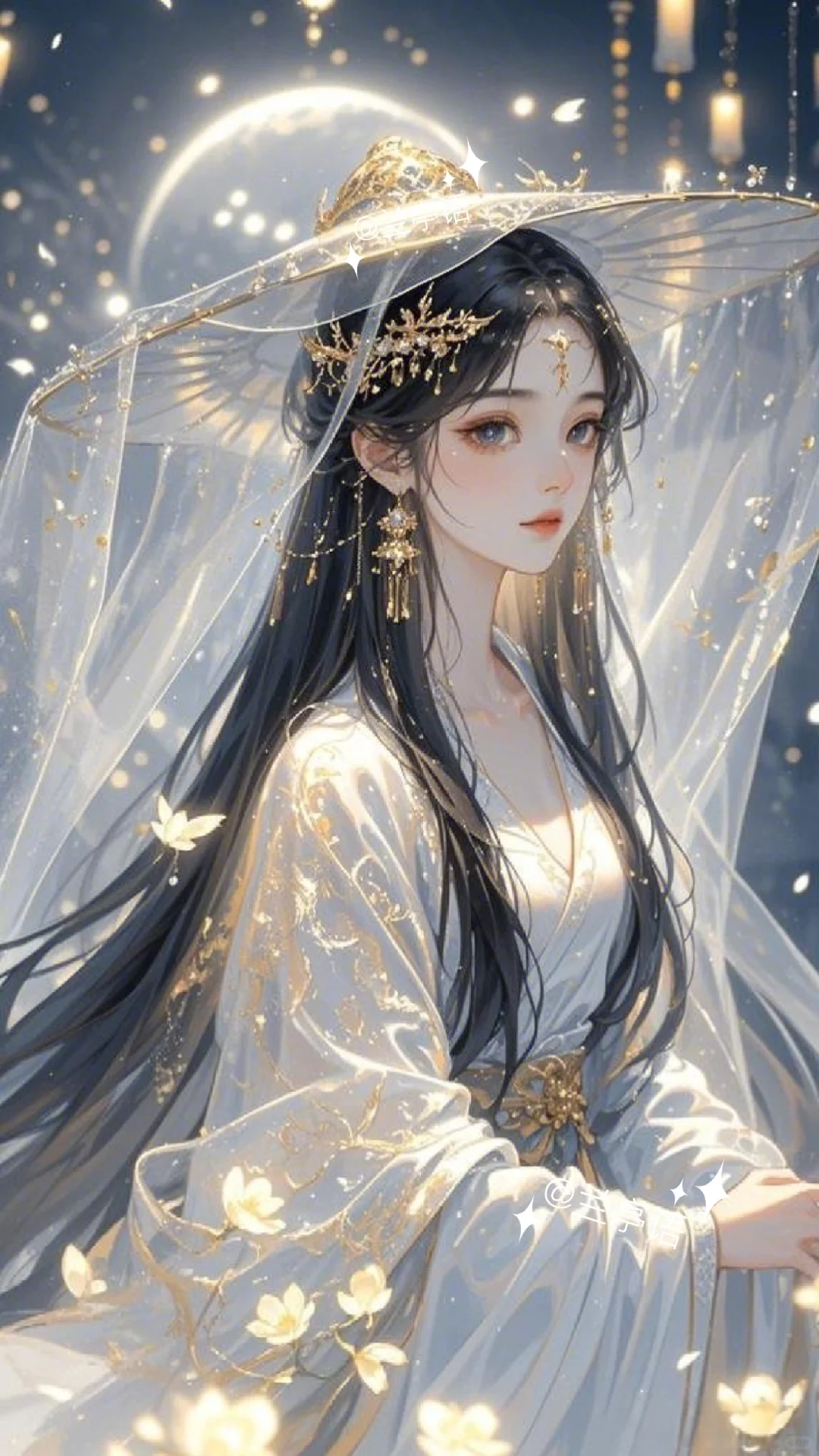 暗夜流光中✨ 她似一朵不染尘埃的雪莲