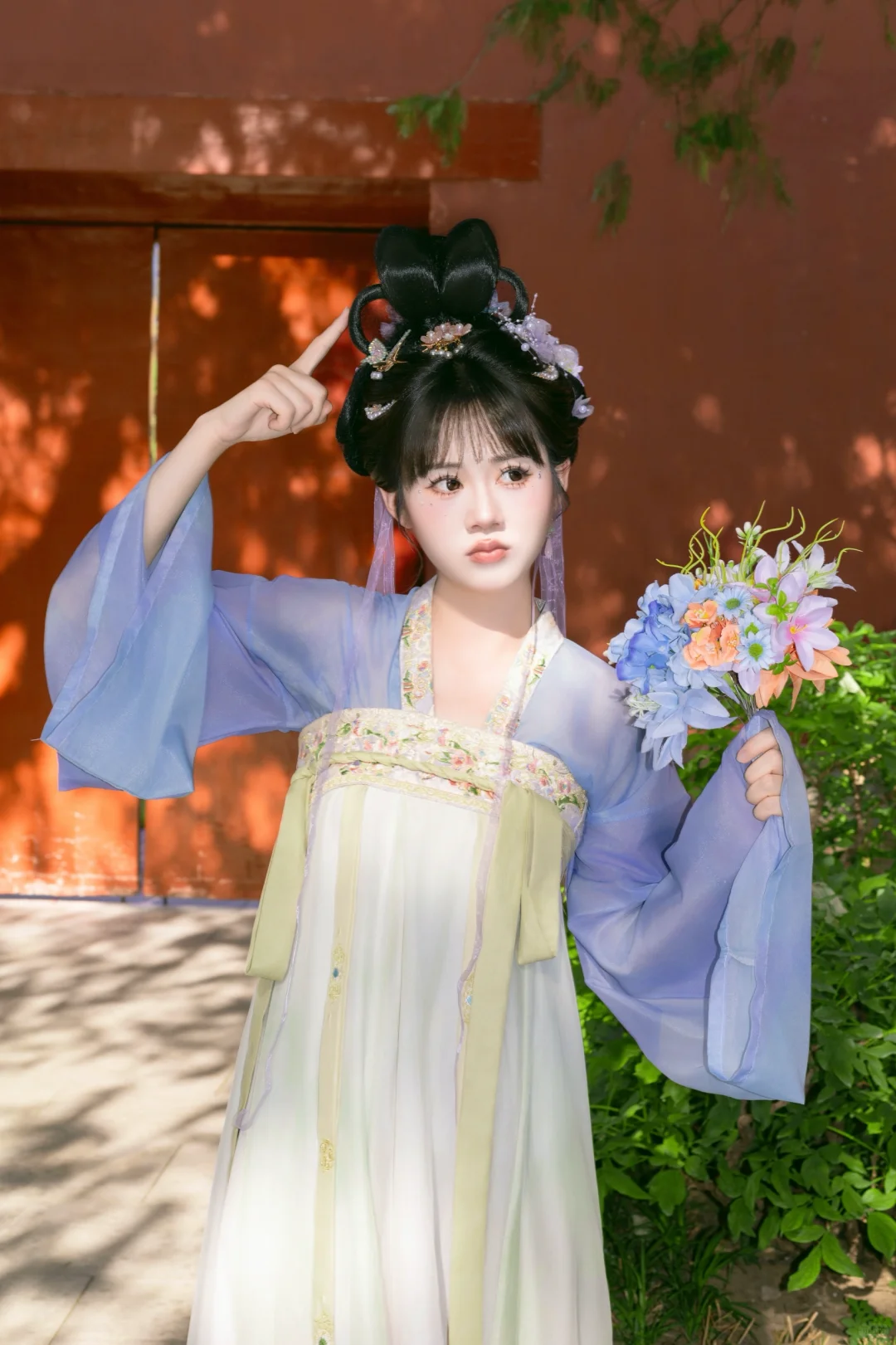 怎么会有这么美的古装女孩！