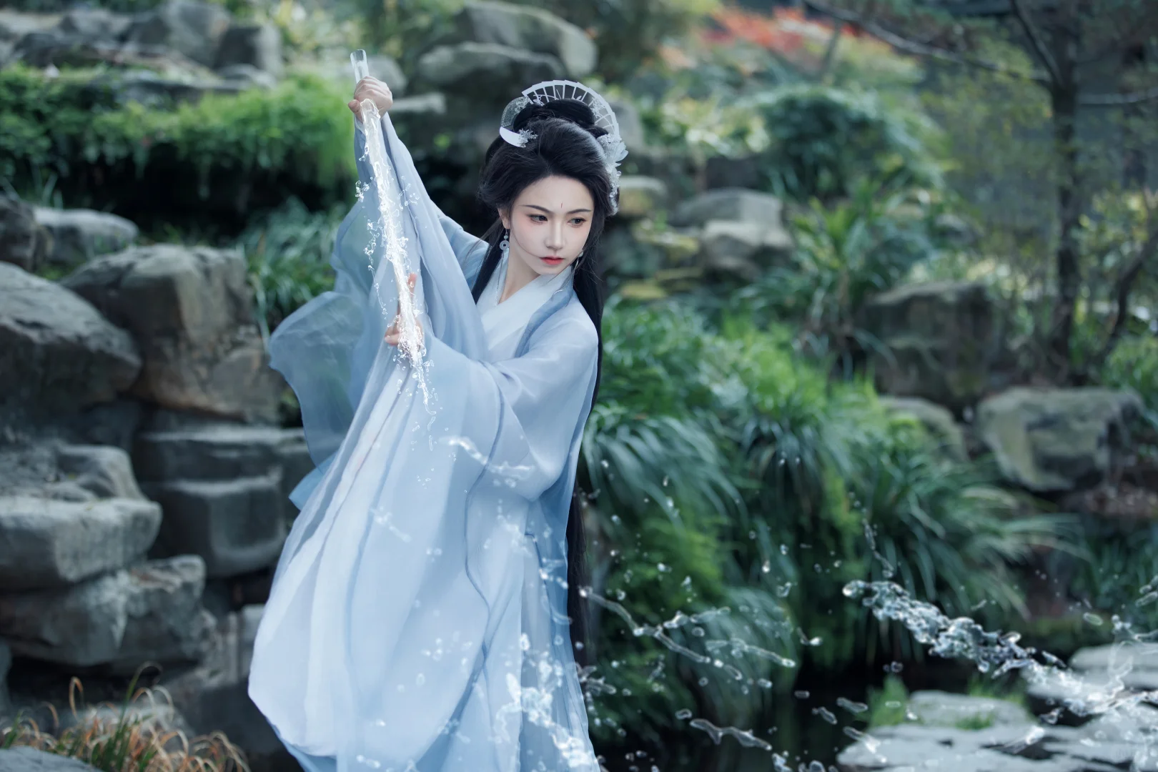 基本上就是我要的侠女感觉了