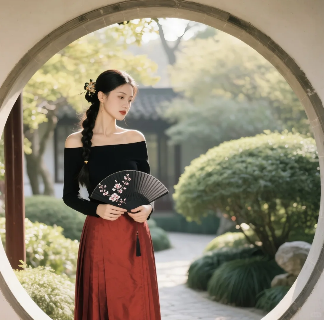 是你心中汉服梦的女孩儿吗？马面裙来啦！