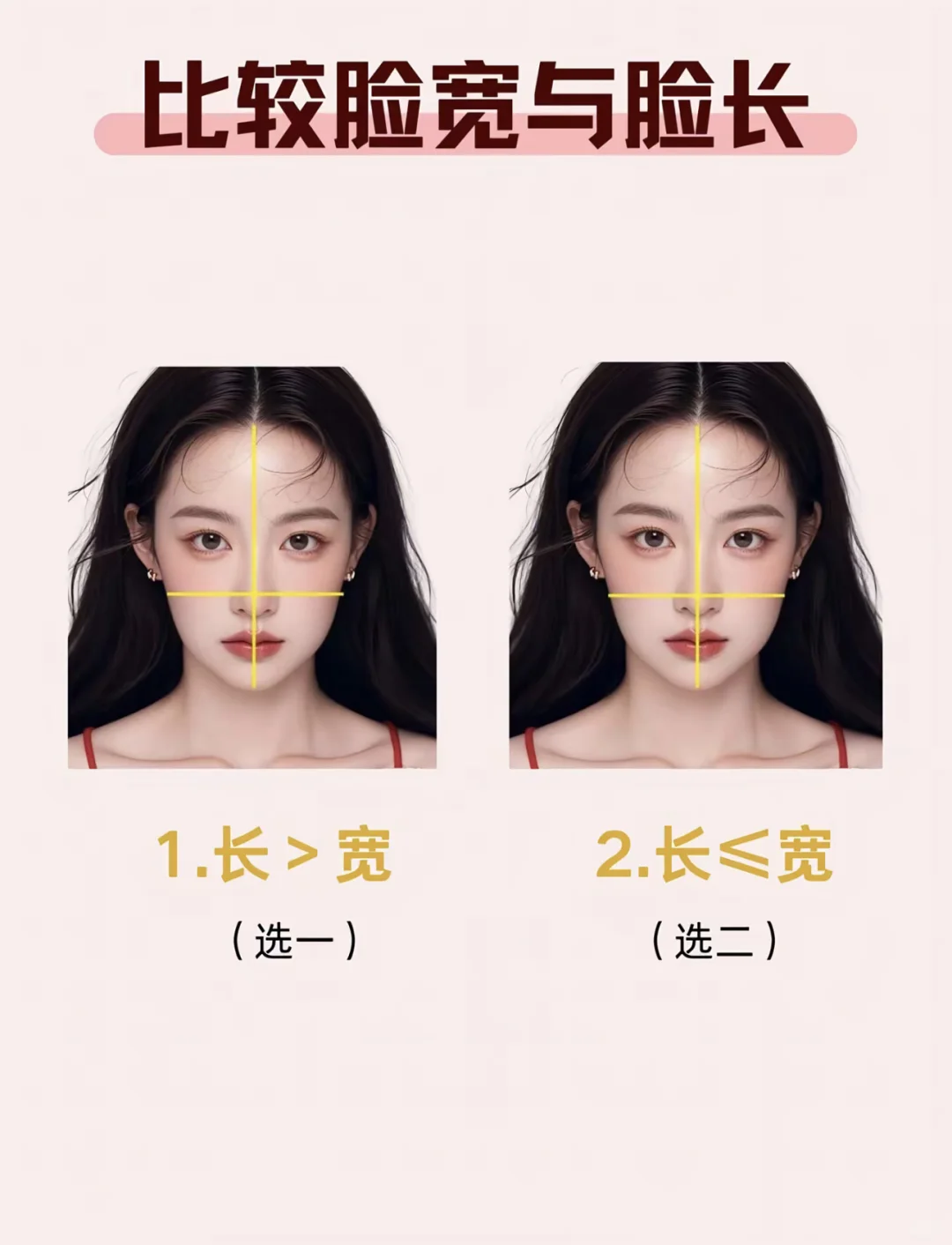 颜值形象打分，脸型自测