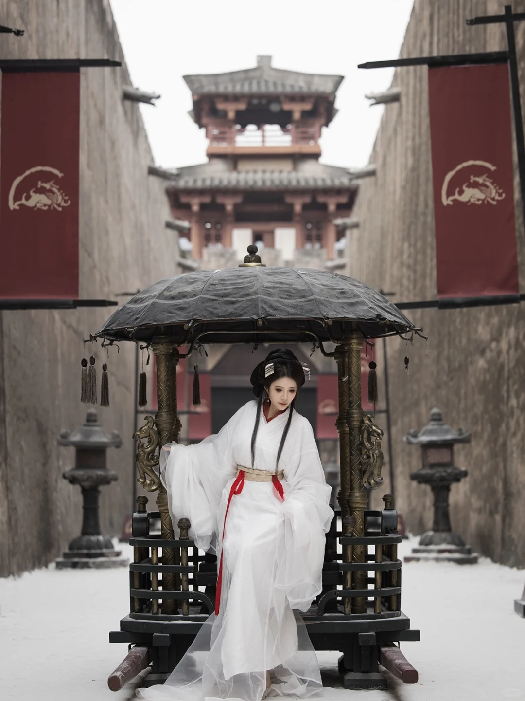 “似是故人归”｜战国袍背影姿势合集