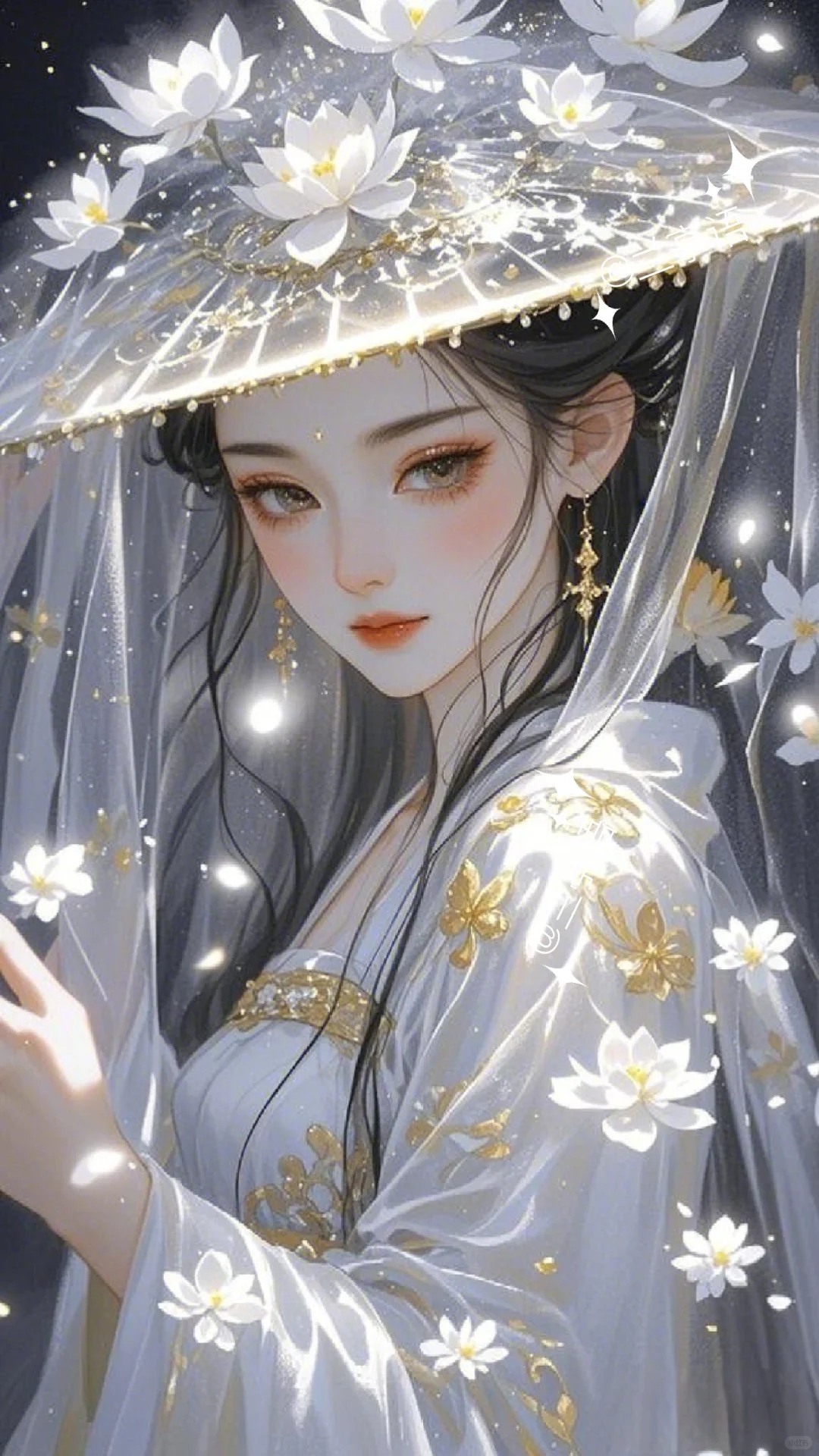 暗夜流光中✨ 她似一朵不染尘埃的雪莲