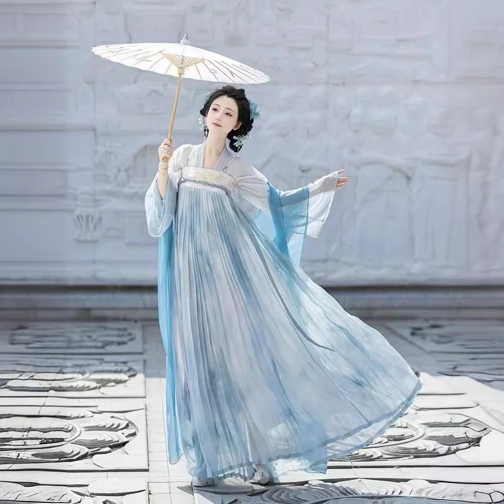 春夏必备！唐制齐胸汉服，仙气满满