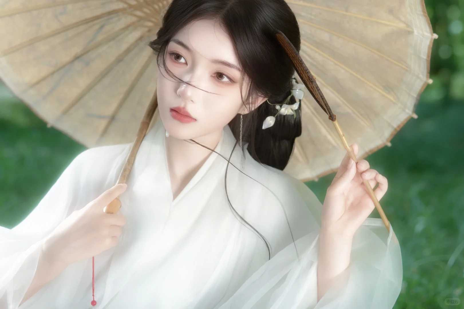 这种仙女氛围真的爱了～白月光