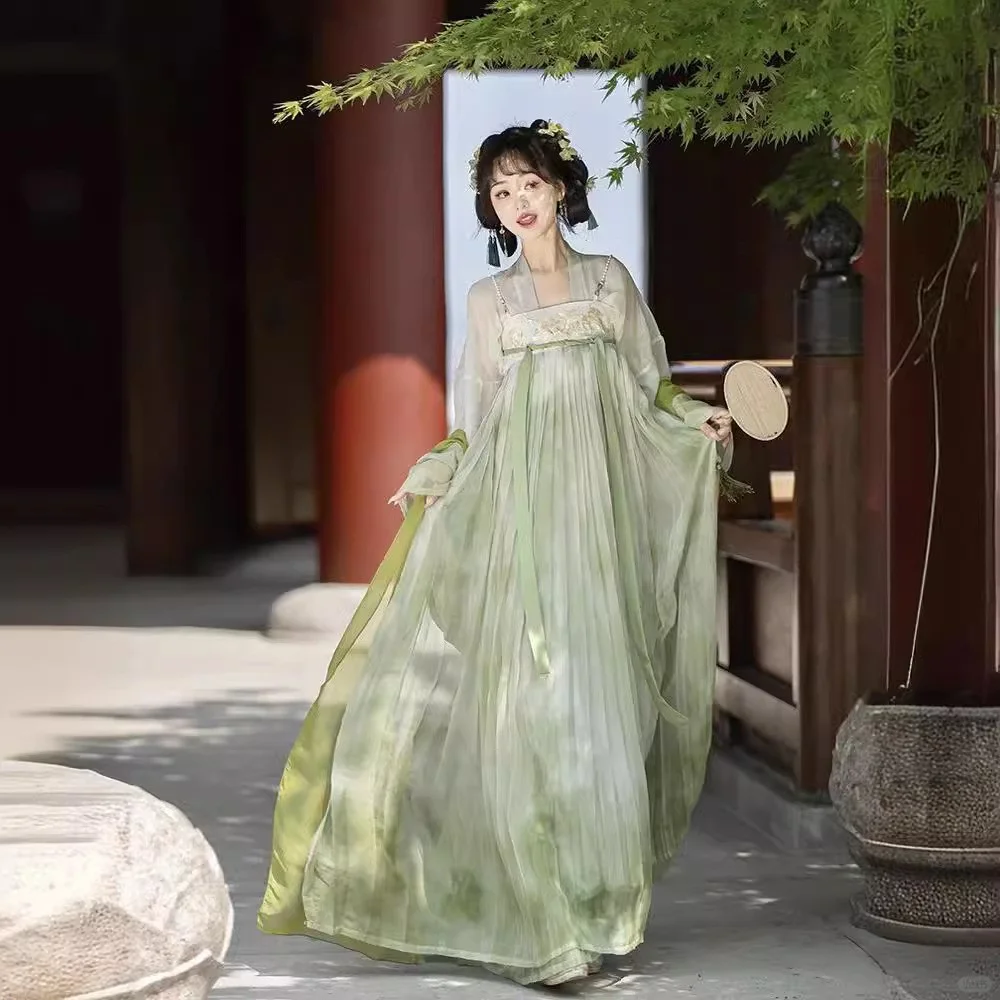 春夏必备！唐制齐胸汉服，仙气满满