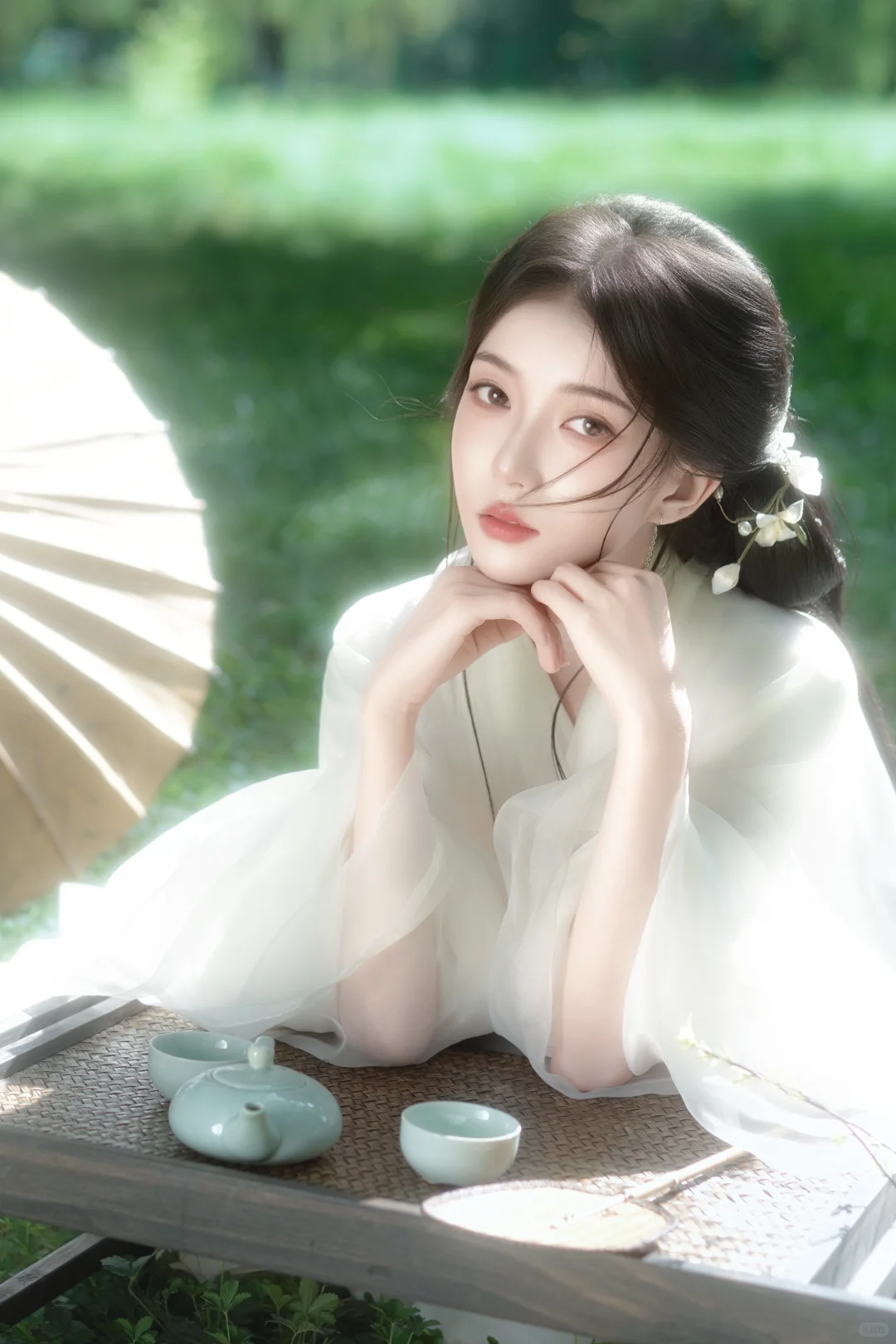 这种仙女氛围真的爱了～白月光