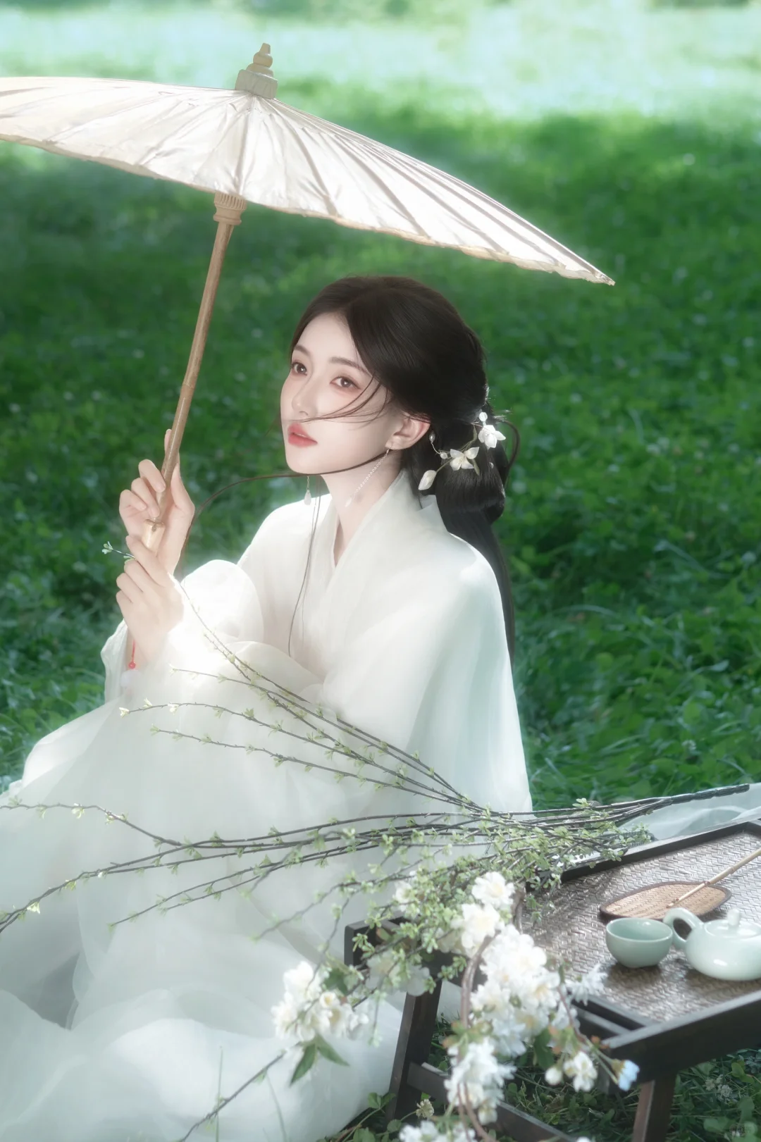这种仙女氛围真的爱了～白月光
