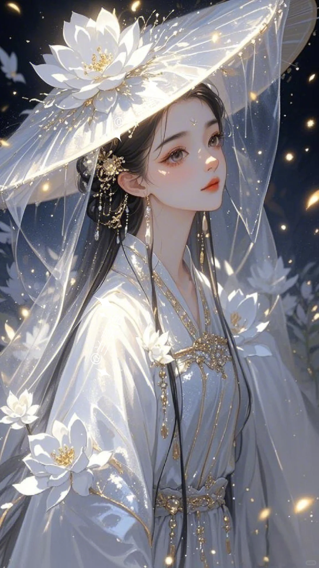 暗夜流光中✨ 她似一朵不染尘埃的雪莲