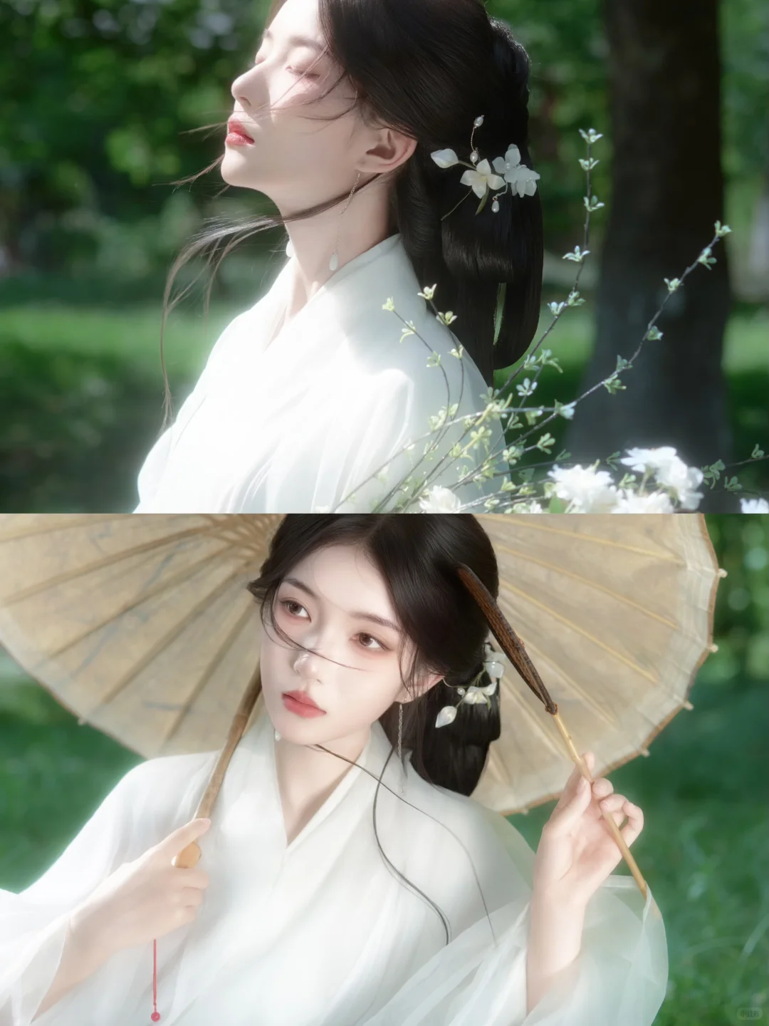 这种仙女氛围真的爱了～白月光
