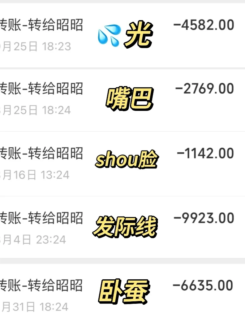 费劲挣点💰全花脸上了，当美女真的不容易😭