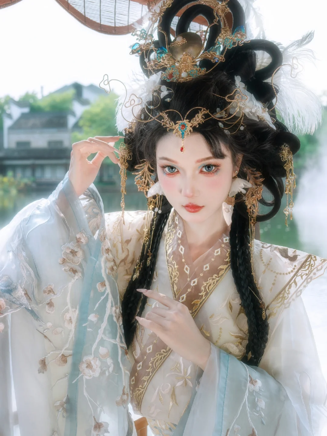 谁能拒绝三位数在南浔当一天仙鹤神女呢！