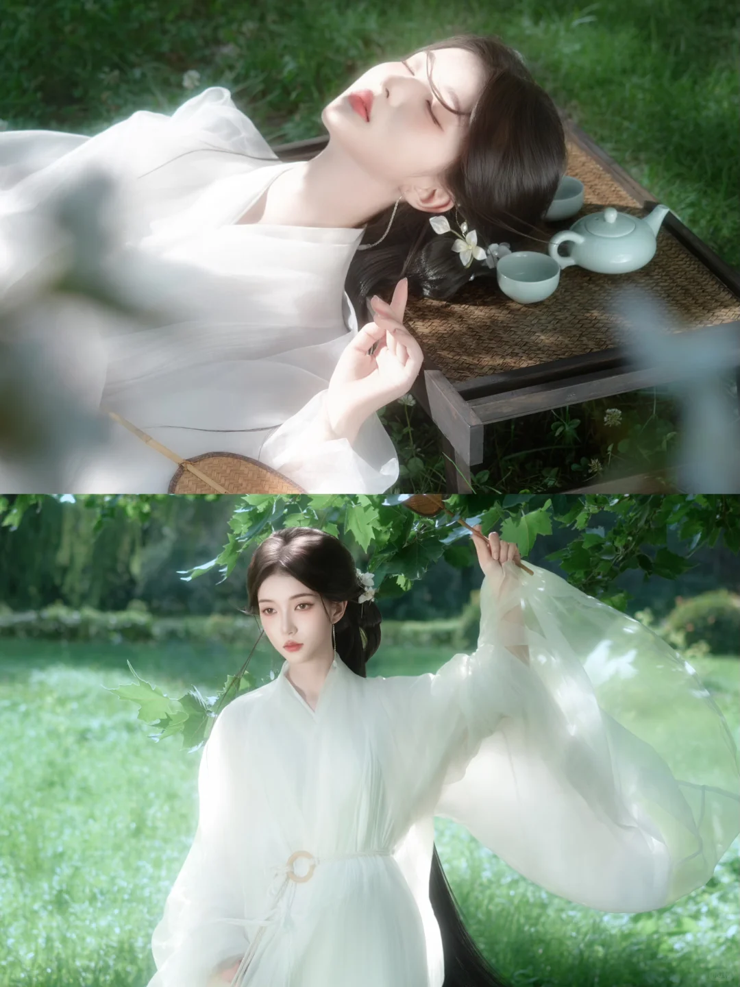 这种仙女氛围真的爱了～白月光