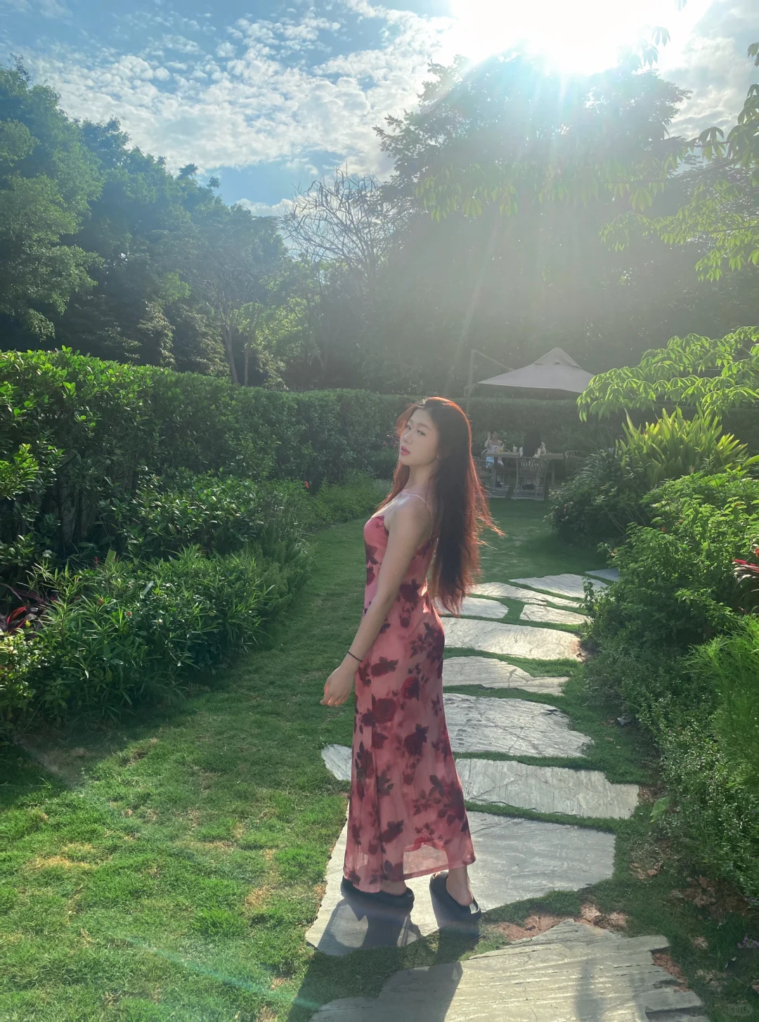 唯一一条我穿过五次 拍过三组的裙子👗