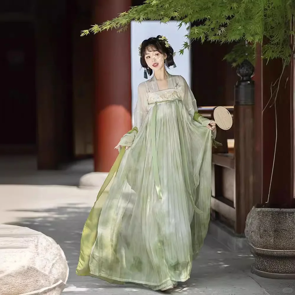 春夏必备！唐制齐胸汉服，仙气满满