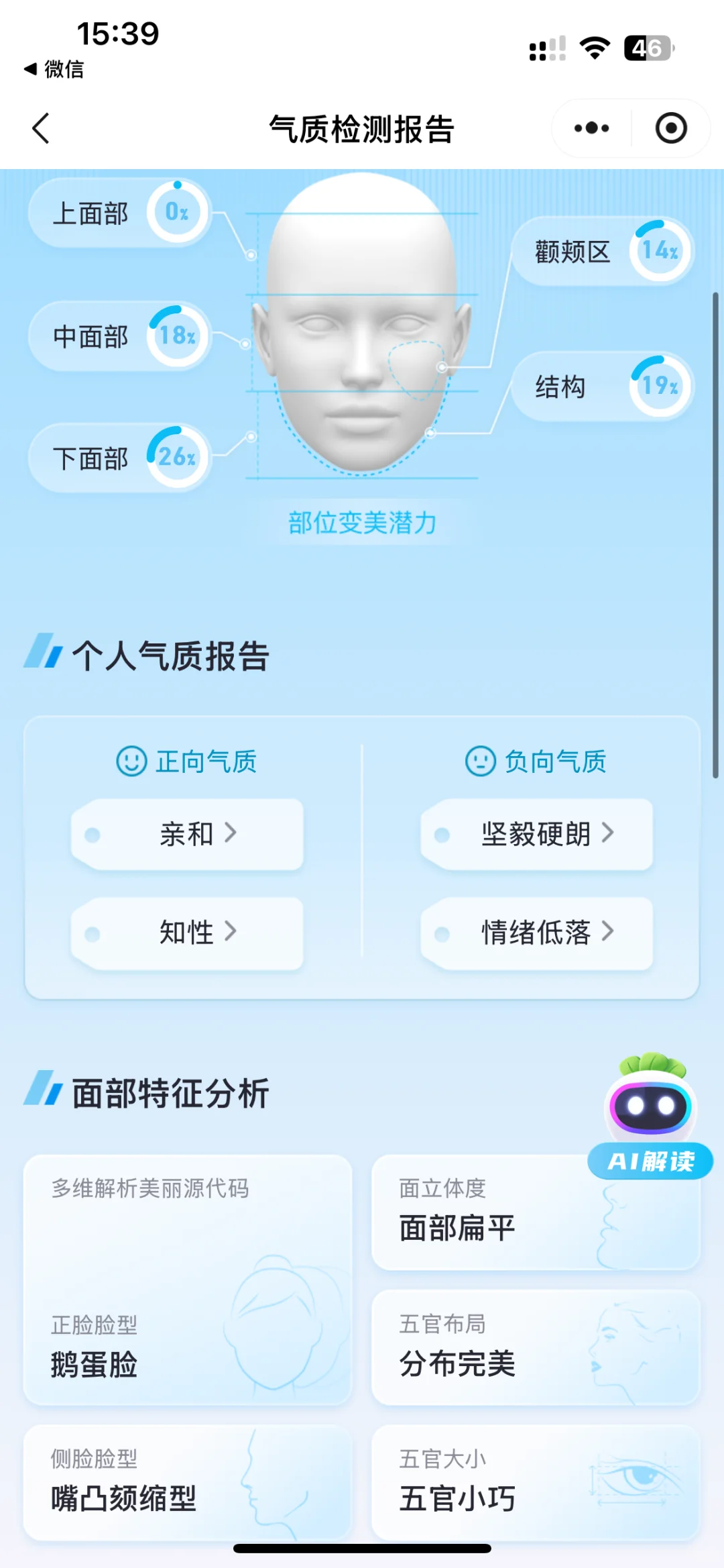 我来啦气质检测