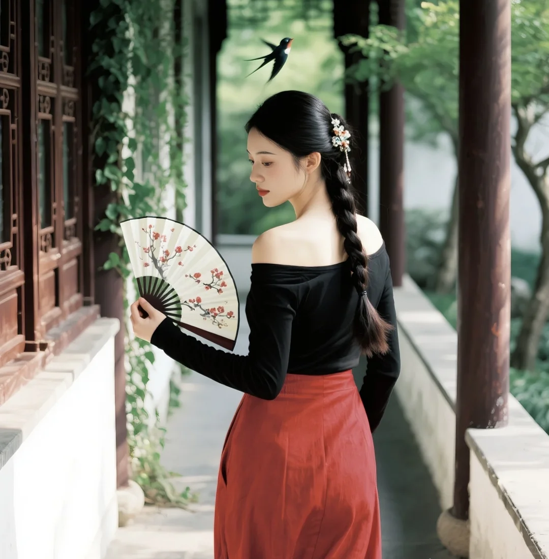 是你心中汉服梦的女孩儿吗？马面裙来啦！