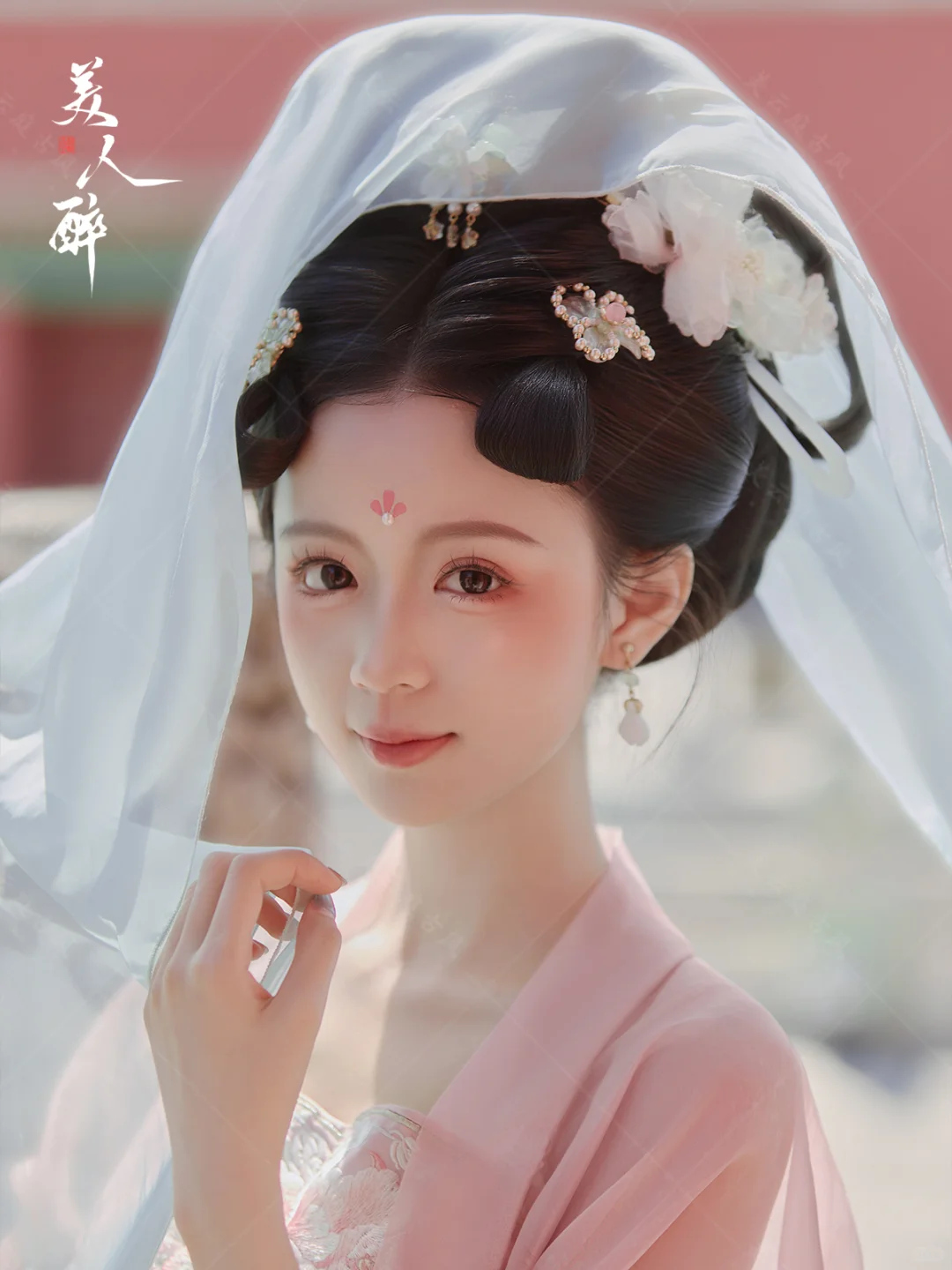 粉嫩唐风变身人间小牡丹🌸古装写真 小唐风