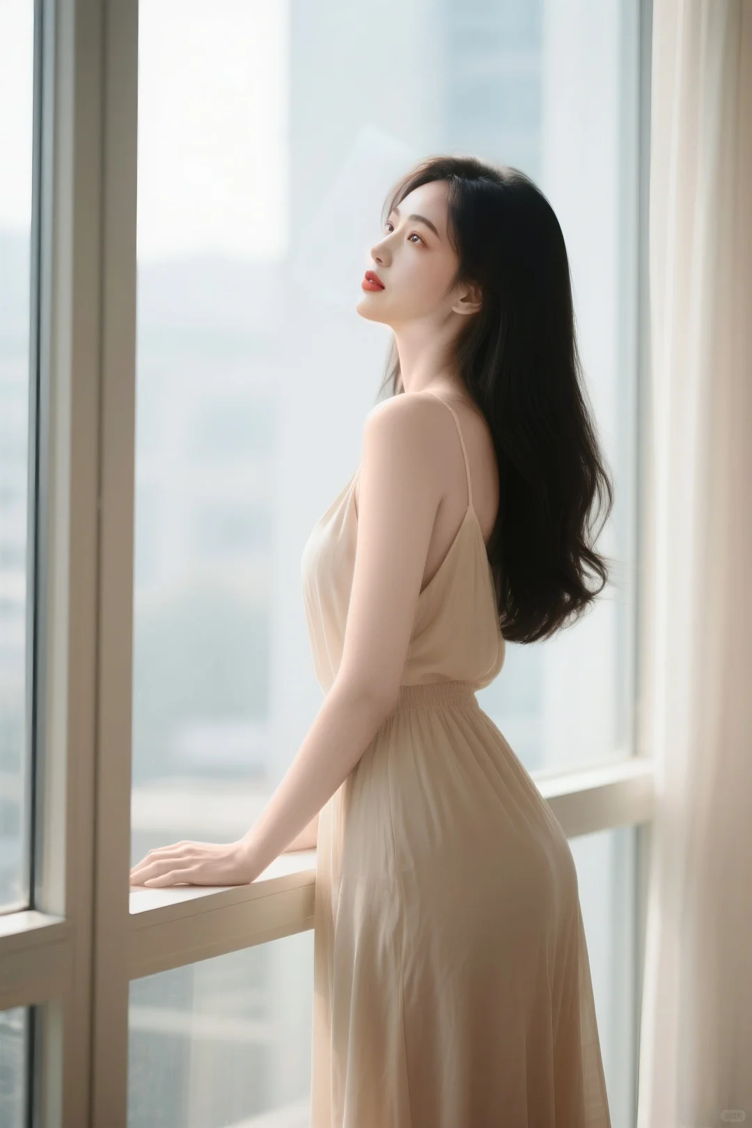 精致优雅的轻熟女神！慵懒的姿态简直太撩人