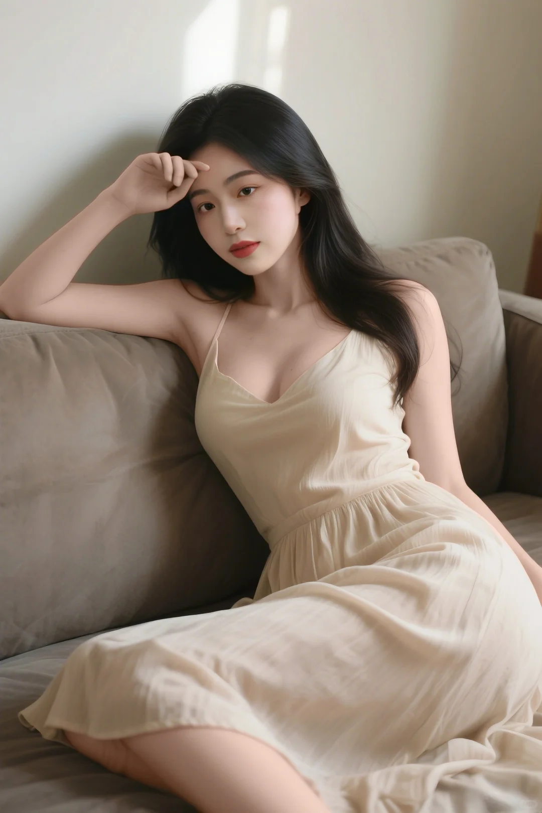 精致优雅的轻熟女神！慵懒的姿态简直太撩人