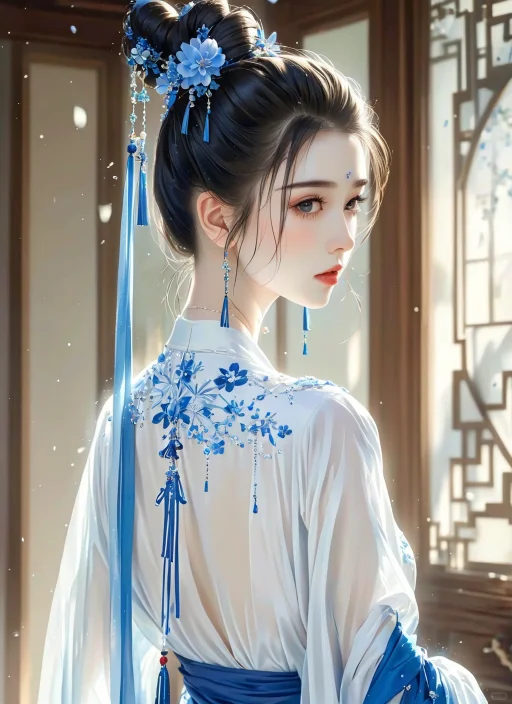 谁家女儿出落这般温柔？！