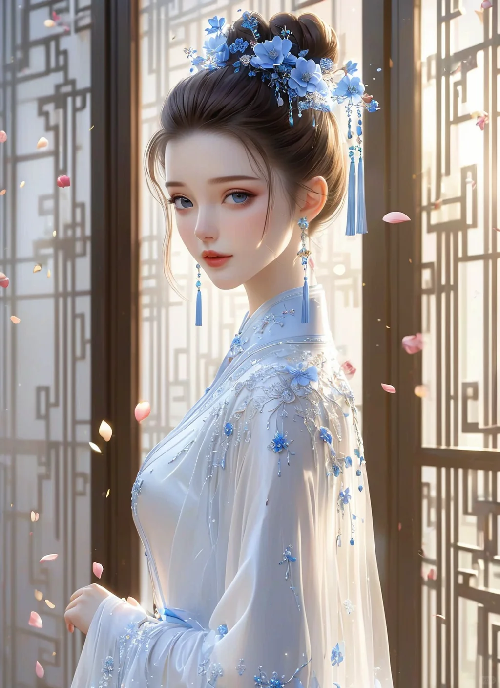 谁家女儿出落这般温柔？！