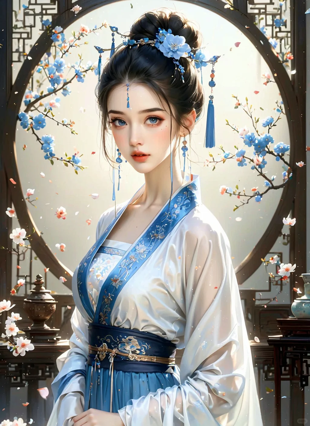 谁家女儿出落这般温柔？！