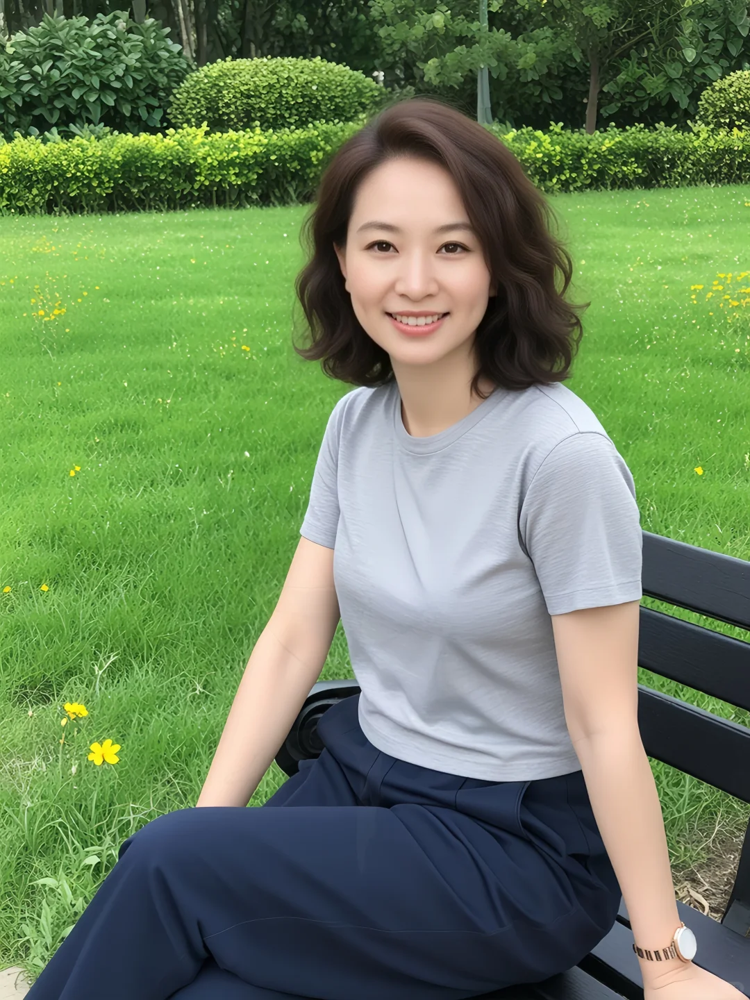 48岁，岁月馈赠带来的女人味