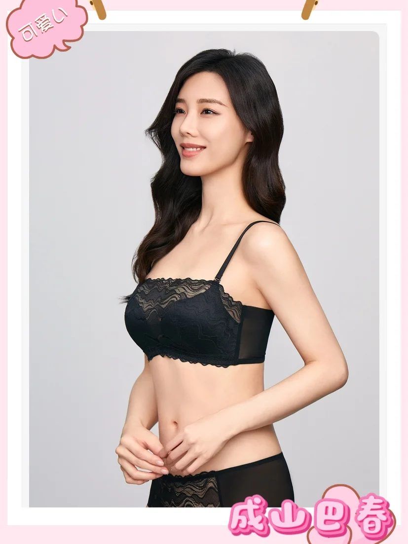 🌹山脉蕾丝抹胸：小胸女生的柔美舒适之选
