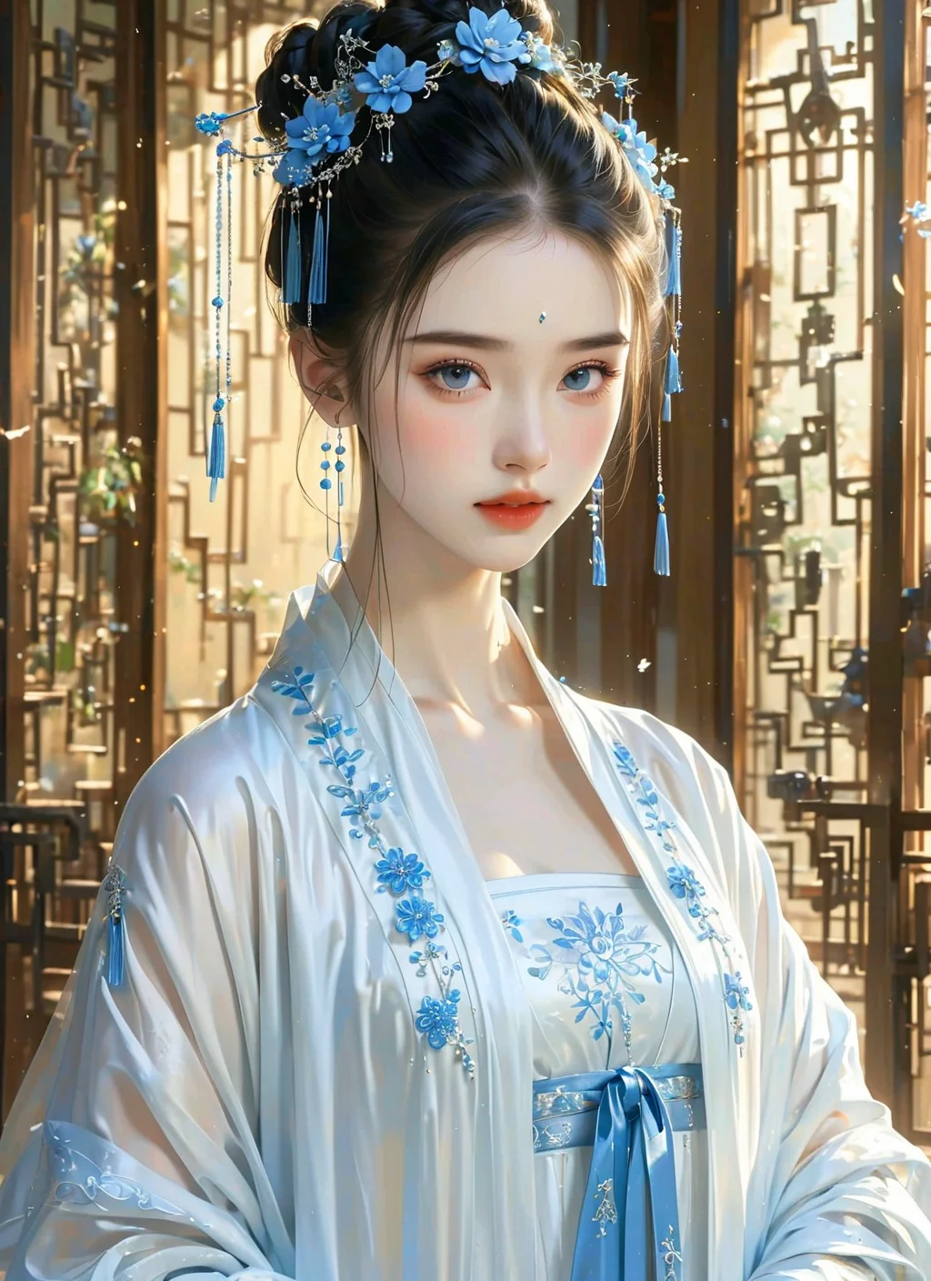谁家女儿出落这般温柔？！