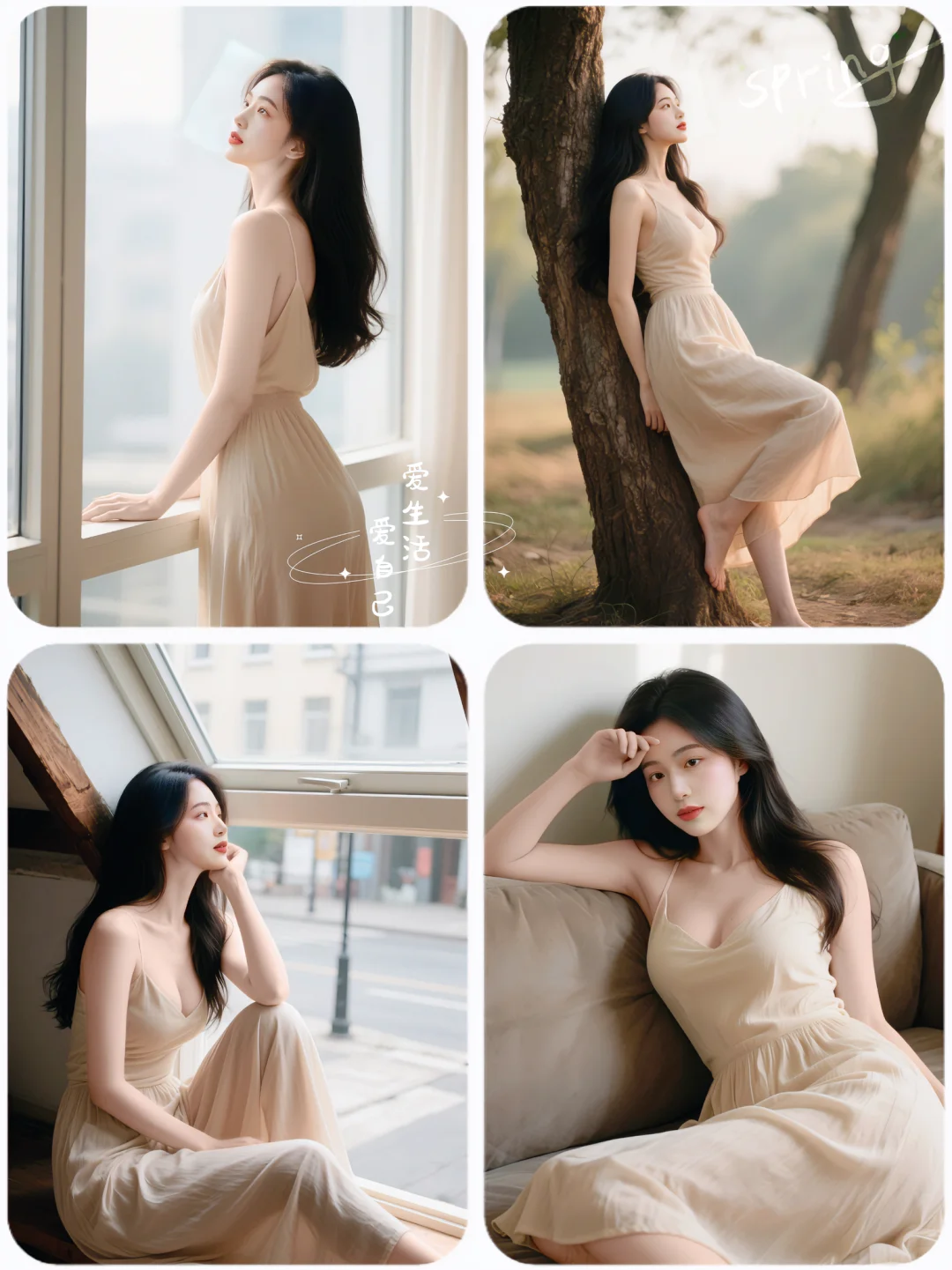精致优雅的轻熟女神！慵懒的姿态简直太撩人