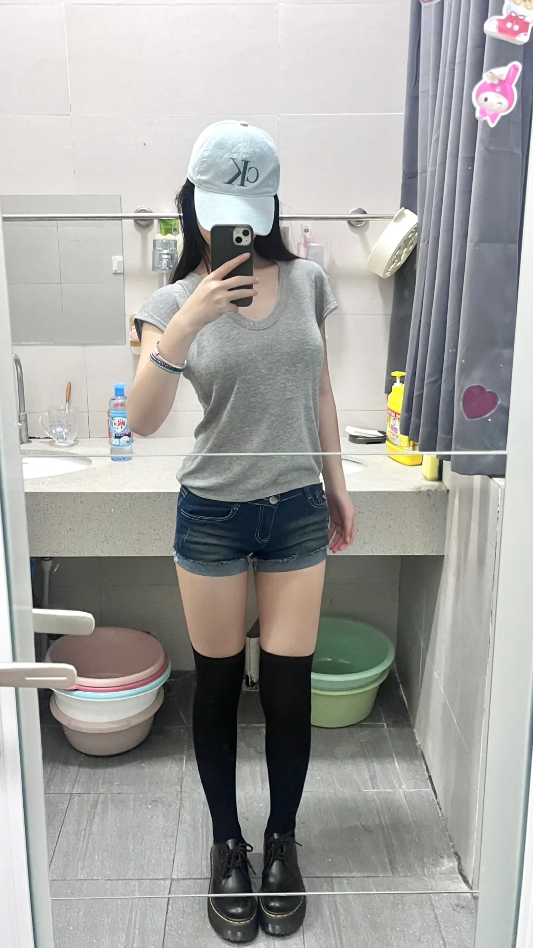 163｜95 不同长度的压力袜对比⭐️超级显瘦