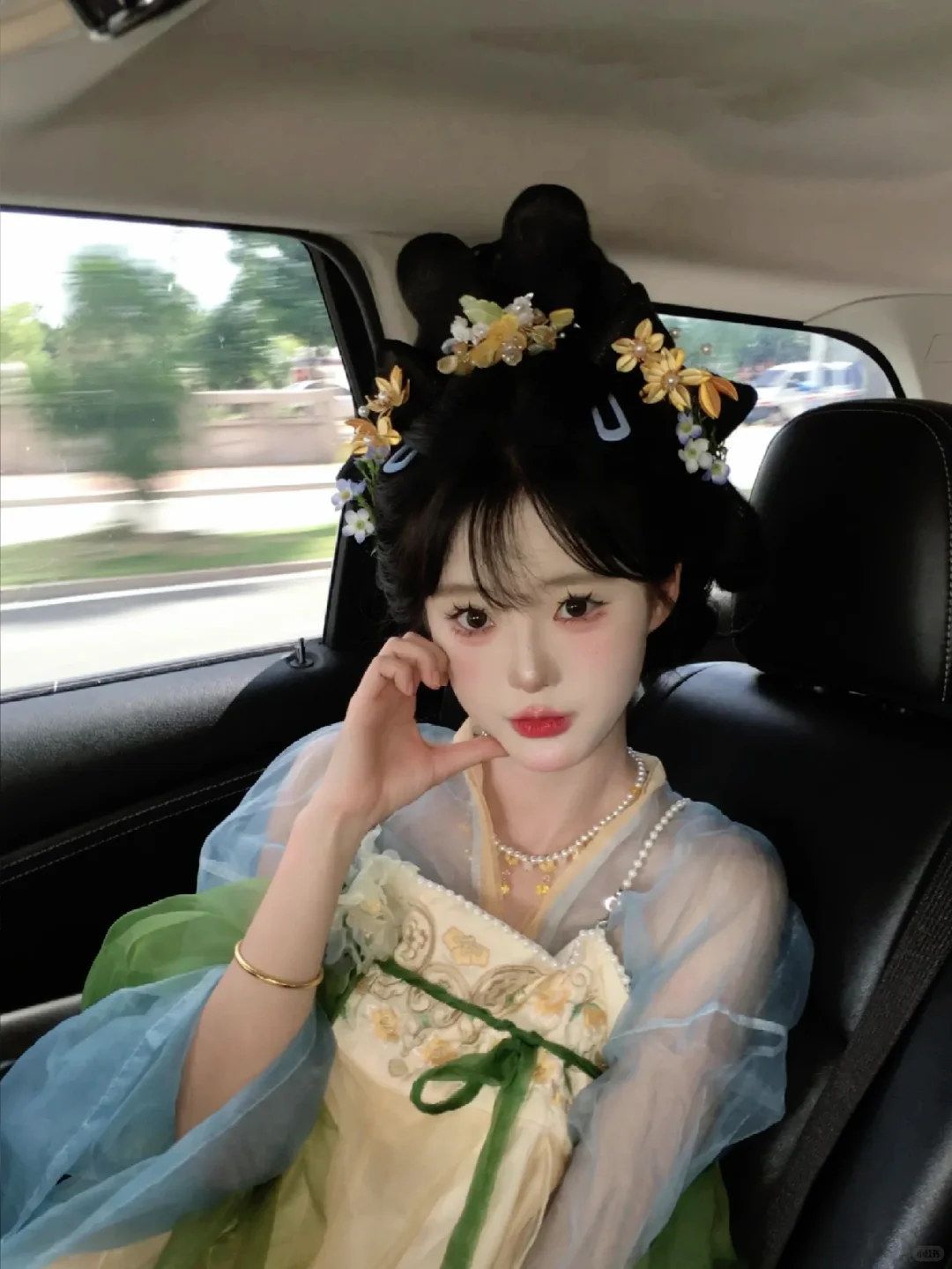 我的天，这个古装真的绝了！学生价的妆造~