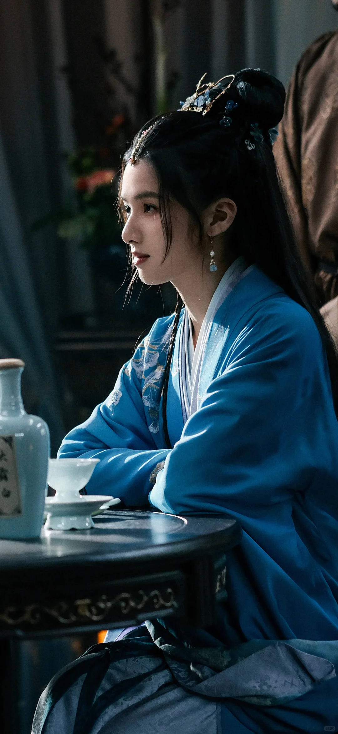 张婧仪壁纸：古装造型超美~
