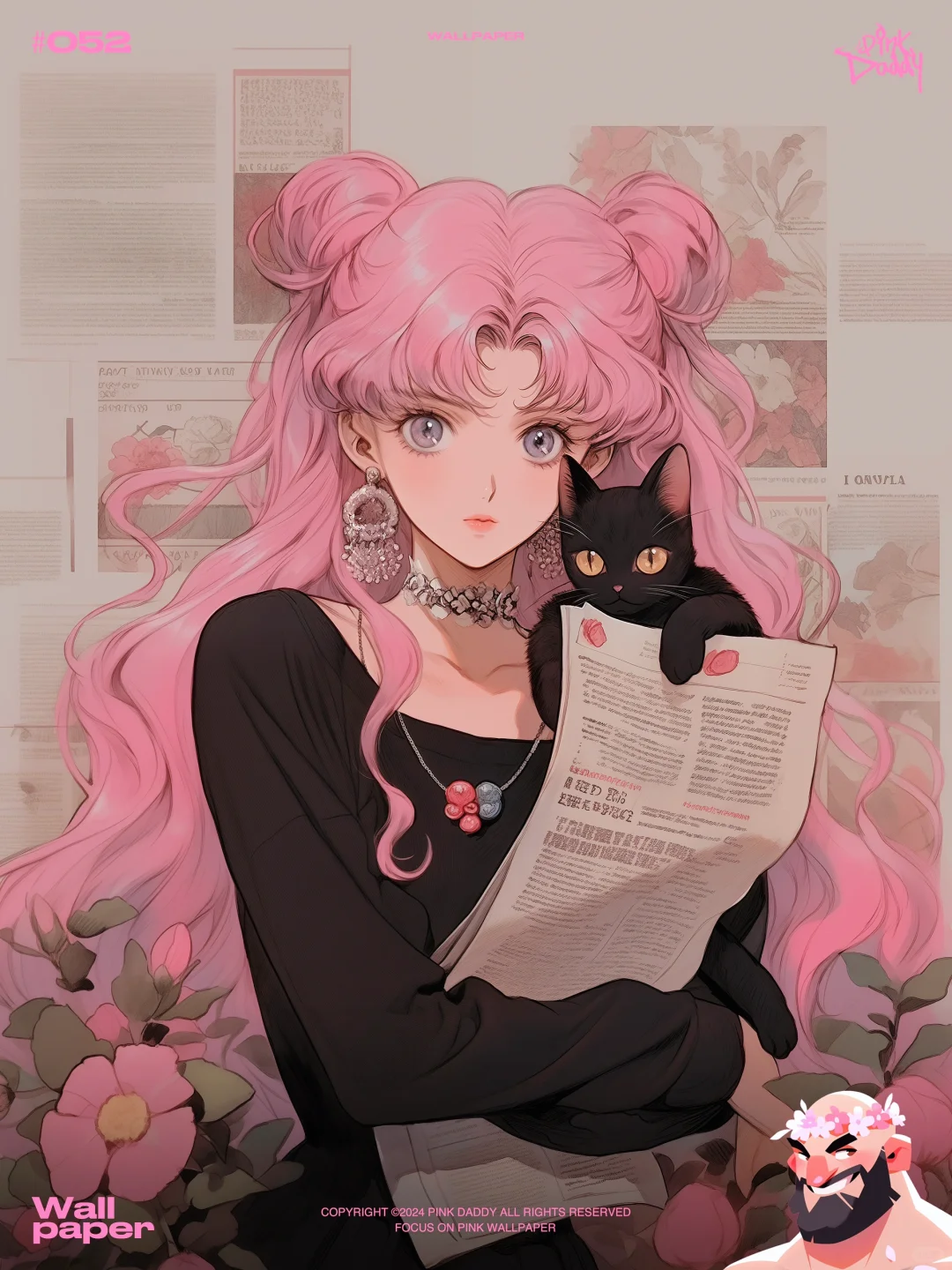 💫 复古蒸汽波x美少女战士4K壁纸