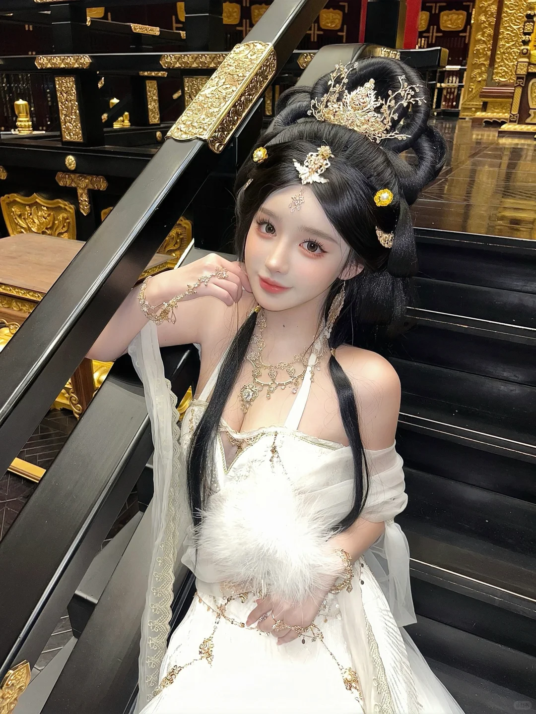 淡妆和汉服好配