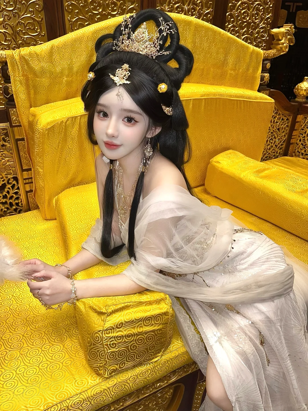 淡妆和汉服好配