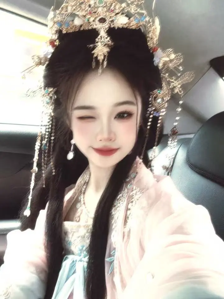 客妹返图！汉服妆造！大唐公主驾到！