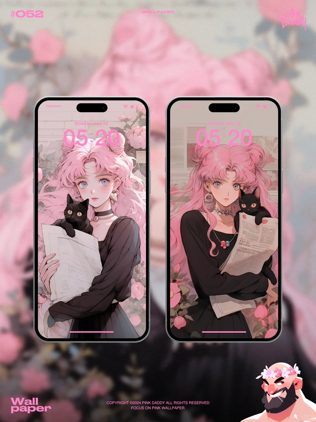 💫 复古蒸汽波x美少女战士4K壁纸
