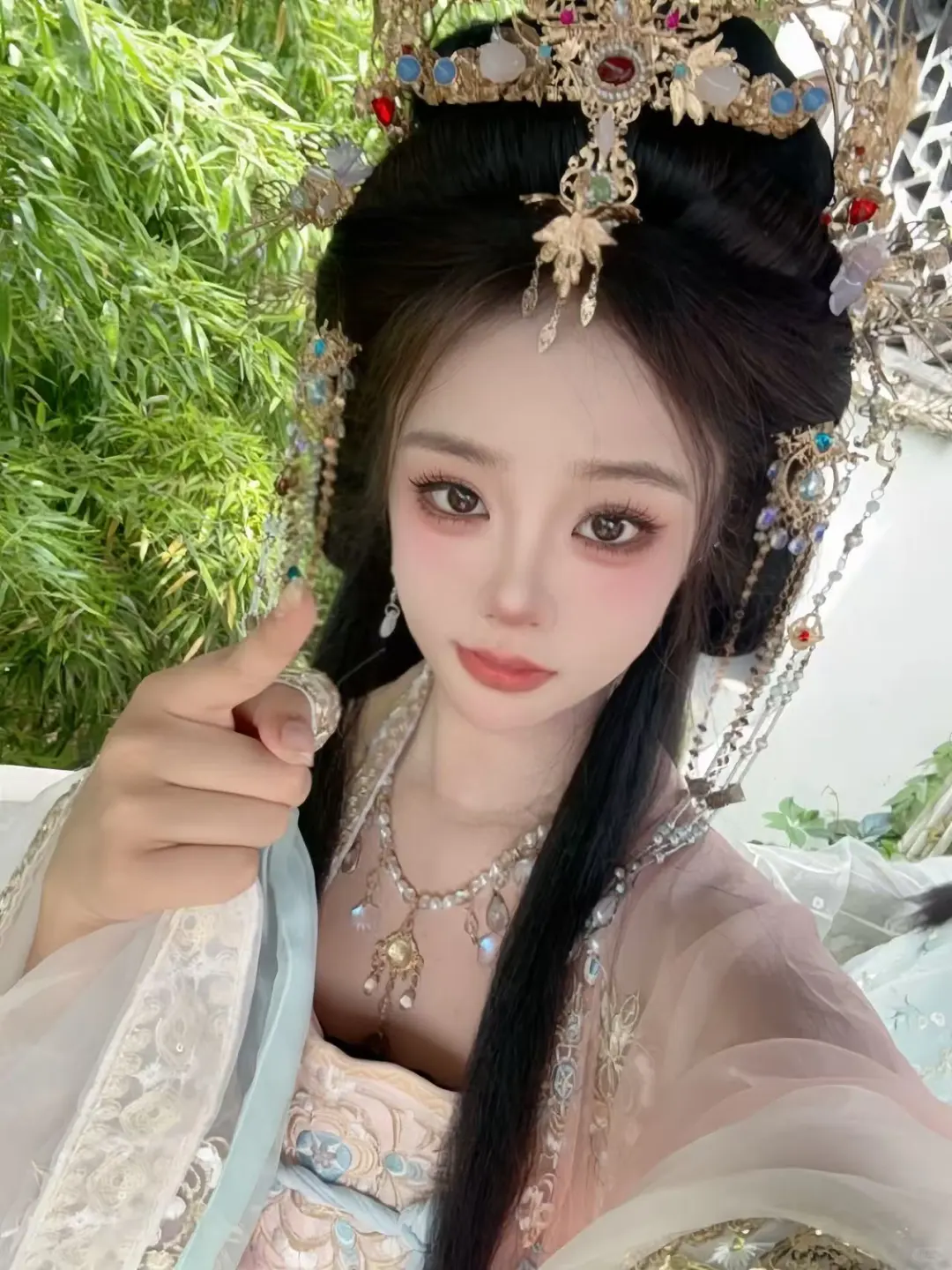 客妹返图！汉服妆造！大唐公主驾到！