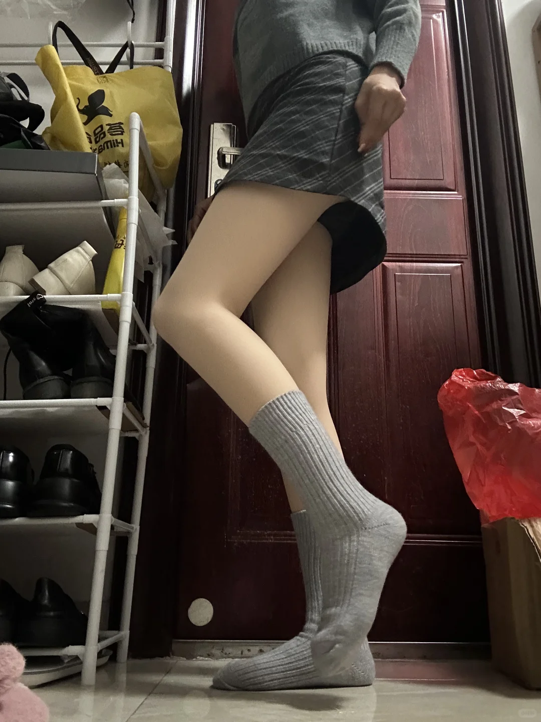 好喜欢我的🧦哈哈哈哈