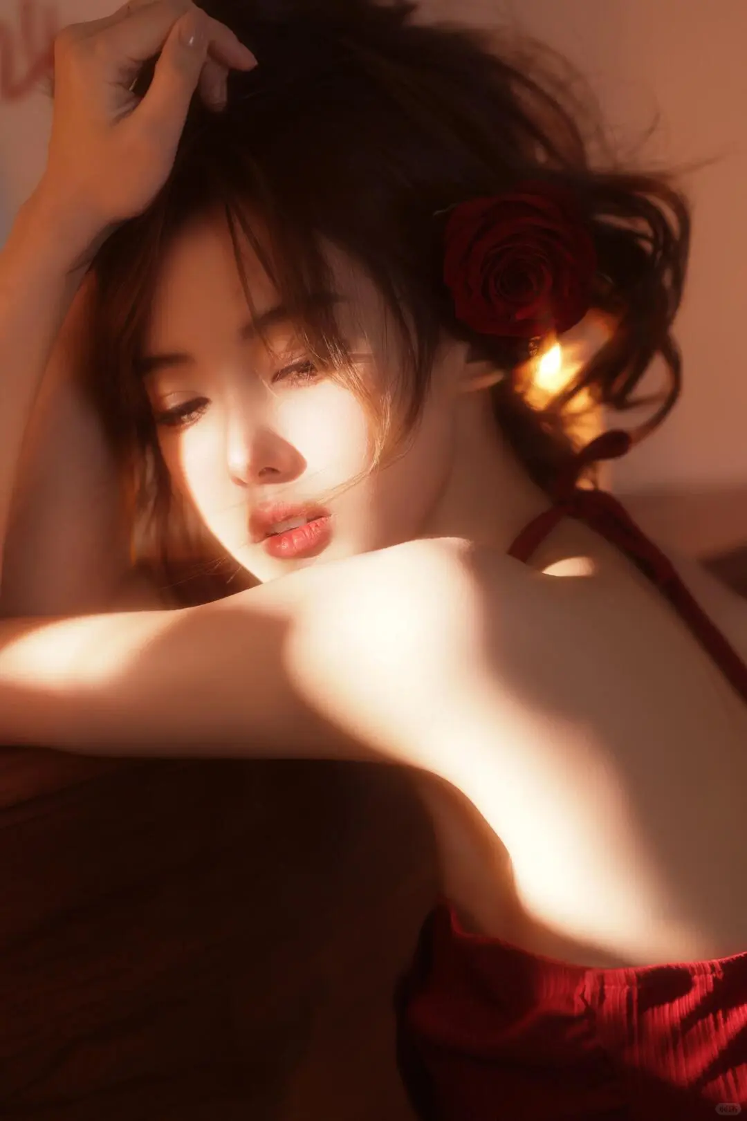 娇艳红玫瑰🌹港风千金·西安写真 氛围感拿捏