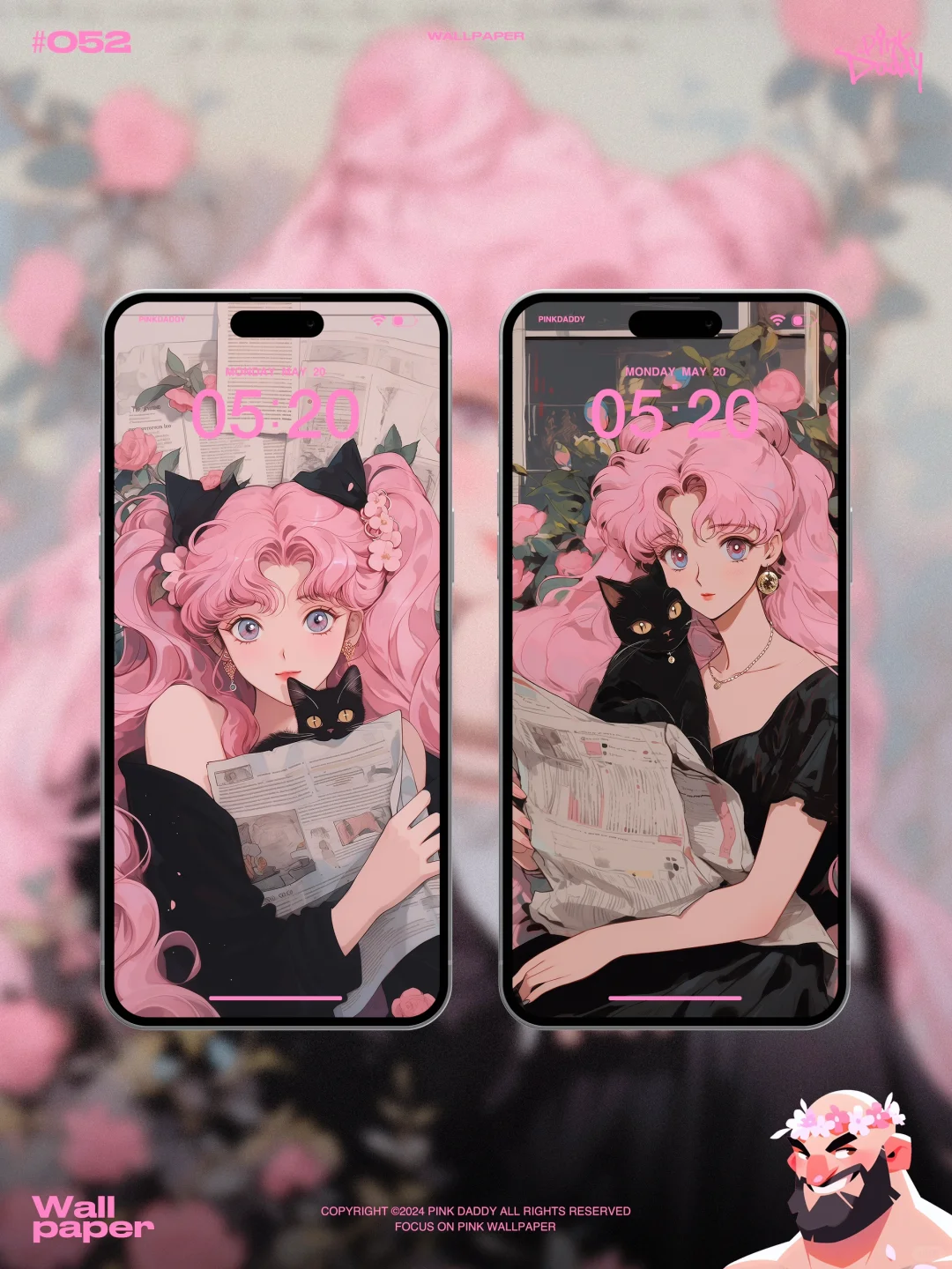 💫 复古蒸汽波x美少女战士4K壁纸