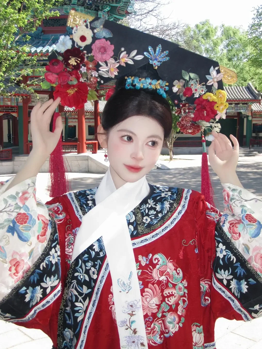 故宫红墙下的清宫梦💫 每一帧都美到心醉