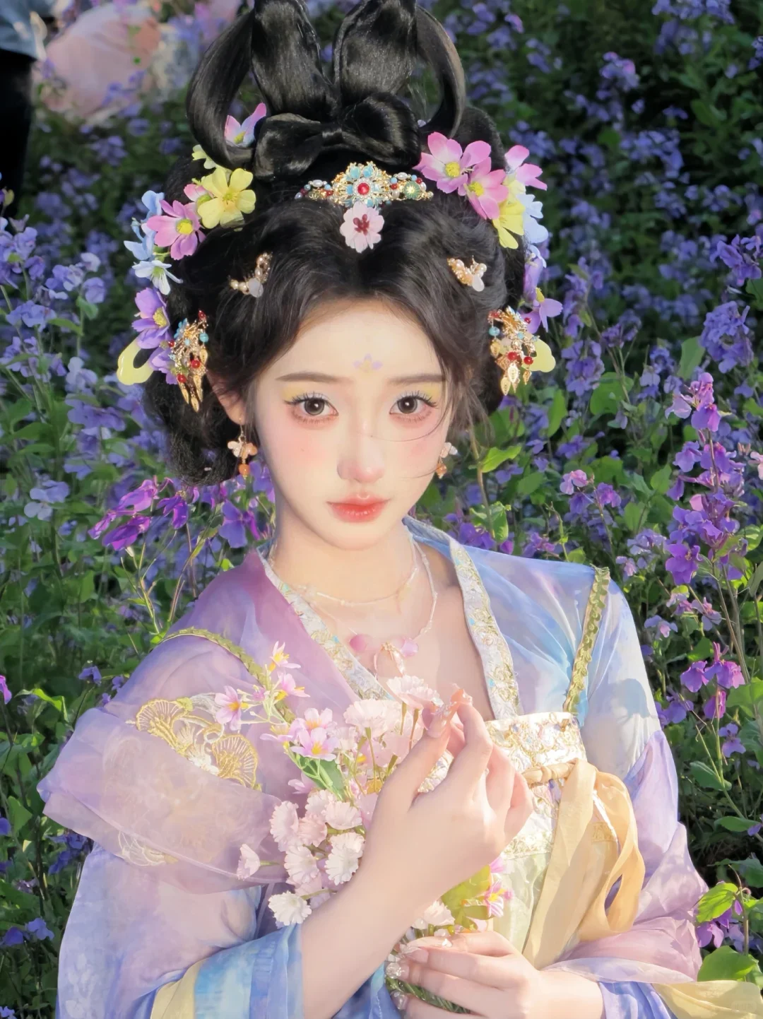 小唐风花神，这是仙女吧！这谁顶得住！